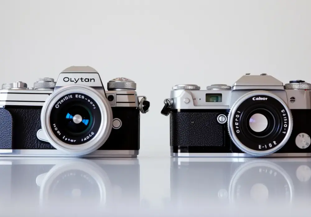 Olympus PEN E-P2 vs Olympus PEN E-P7 - porównanie aparatów 
