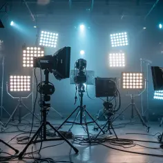 Lampy LED panelowe: uniwersalne oświetlenie filmowe
