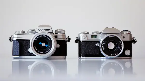 Olympus PEN E-P2 vs Olympus PEN E-P7 - porównanie aparatów 